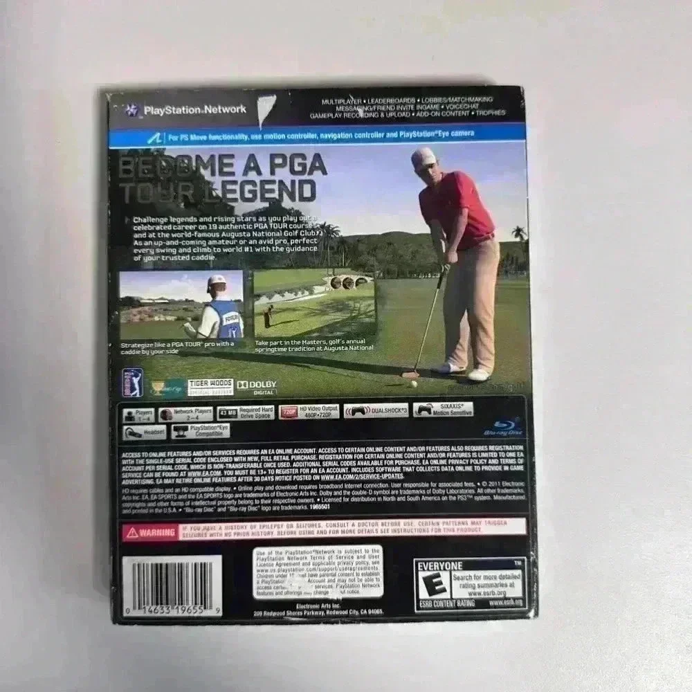 EA Sports Tiger Woods PGA Tour 12 Video Game PS3